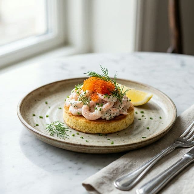 Katkarapu-Skagen Masago-Mädillä (25g)