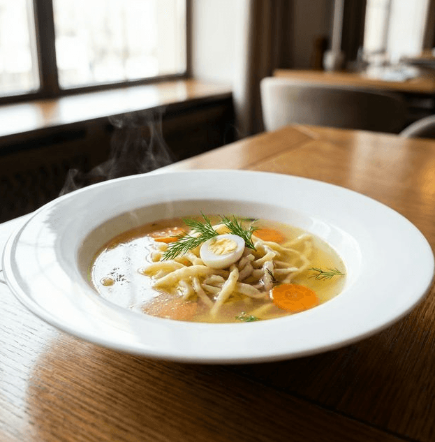 Kotitekoinen Kanakeitto