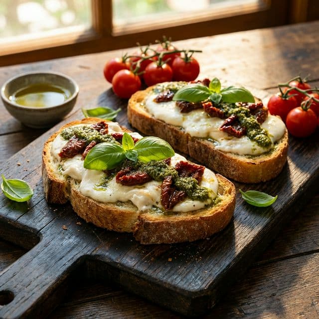 Bruschetta Mozzarellalla (2kpl / 100g)