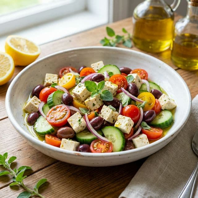 Vegaaninen Kreikkalainen Salaatti (300g)