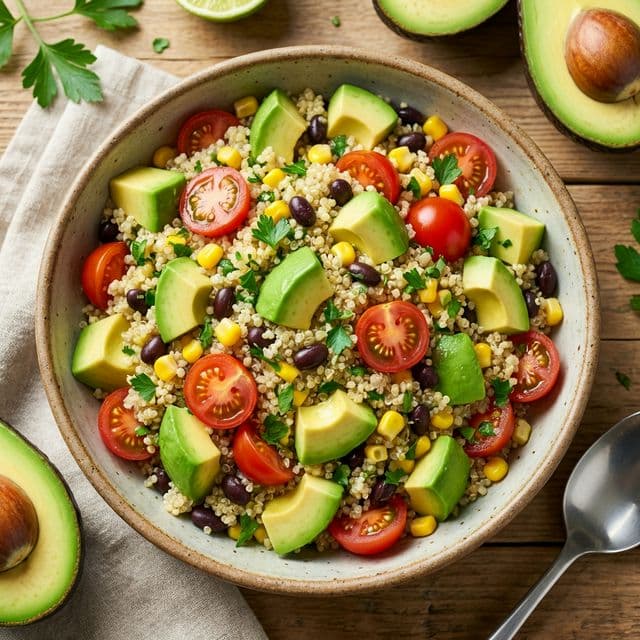 Kvinoa-Avokadosalaatti (280g)